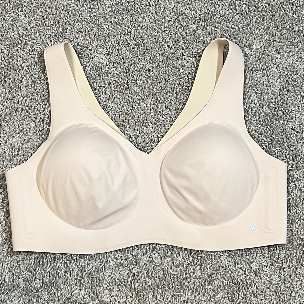 Honeylove SoftForm Pullover Bra M Sand/Pinkish Wireless Smooth LWBR0103B